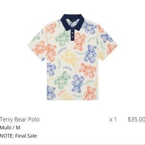 Teddy Bear Polo - Multi-Color